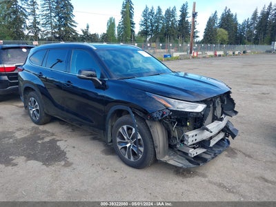 2022 TOYOTA HIGHLANDER VIN: 5TDGZRBH5NS233226