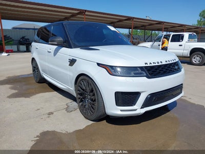 2019 LAND ROVER RANGE ROVER SPORT SUPERCHARGED DYNAMIC VIN: SALWR2REXKA853375