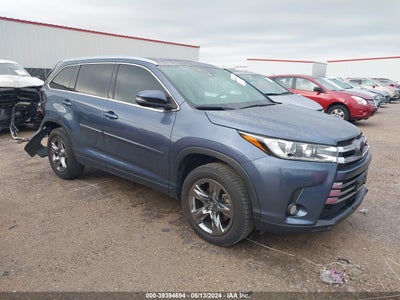 2018 TOYOTA HIGHLANDER VIN: 5TDYZRFH6JS286252