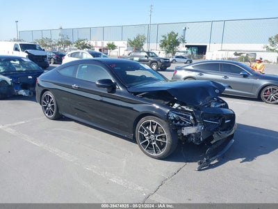 2021 MERCEDES-BENZ C 300 COUPE VIN: W1KWJ8DB8MG100996