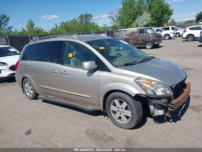 NISSAN QUEST-V6 2004. Lot# 39480314. VIN 5N1BV28U64N341548. Photo 1