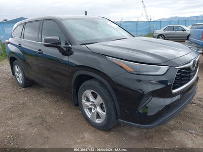 2022 TOYOTA HIGHLANDER VIN: 5TDCZRBH1NS253777