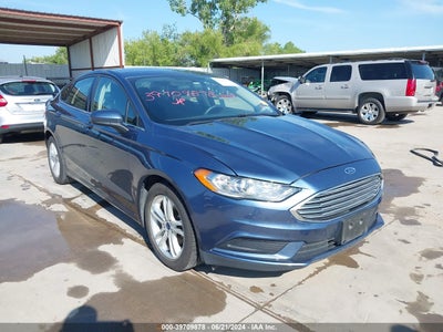 2018 FORD FUSION SE VIN: 3FA6P0H73JR143393