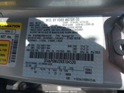 FORD FUSION HYBRID