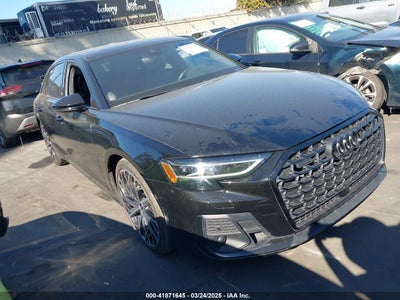 2023 Audi A8 3.0 L 55 TFSI QUATTRO TIPTRONIC Black Lot 111041871645 Vin WAULDAF83PN010018