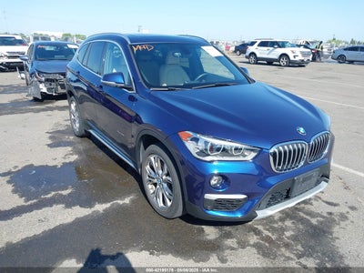 2017 BMW X1 2.0 XDRIVE28I Blue Lot 111042195179 Vin WBXHT3C35H5F67763