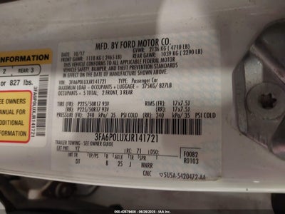 FORD FUSION HYBRID