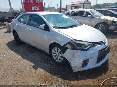 2016 TOYOTA COROLLA VIN: 2T1BURHE2GC580370