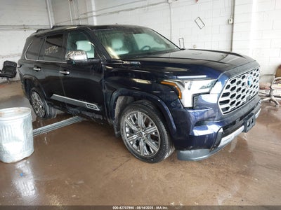 2023 Toyota Sequoia 3.4 Capstone Blue Lot 111042707990 Vin 7SVAAABA7PX019018