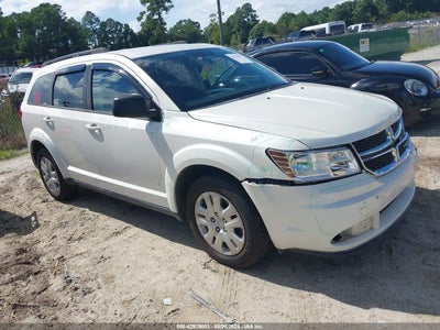 2018 Dodge Journey 2.4 Se White Lot 111042929003 Vin 3C4PDCABXJT257482