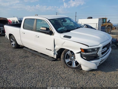 2020 Ram 1500 5.7 Ram Sport white Lot 111043076554 Vin 1C6SRFTT6LN318176