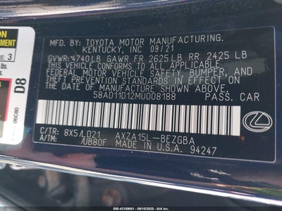 LEXUS ES 250