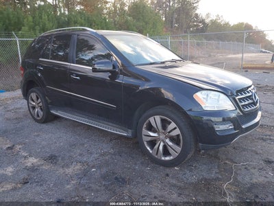 2011 MERCEDES-BENZ ML 350 4MATIC