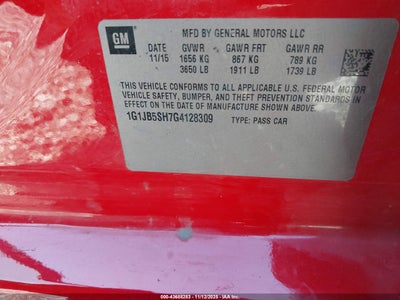 CHEVROLET SONIC