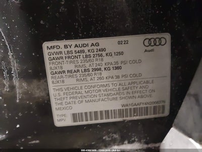 2022 AUDI Q5 9