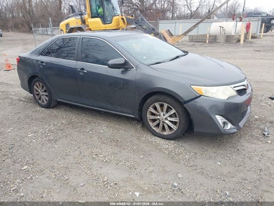 2012 Toyota Camry 2.5 Xle grey Lot 111044088743 Vin 4T1BF1FK5CU504641