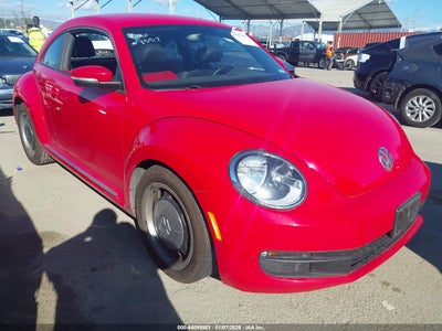 2012 Volkswagen Beetle 2.5 2.5L red Lot 111044095983 Vin 3VWJP7AT9CM622208