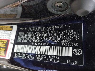 TOYOTA AVALON HYBRID