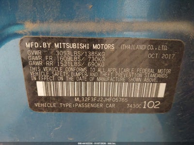 MITSUBISHI MIRAGE G4