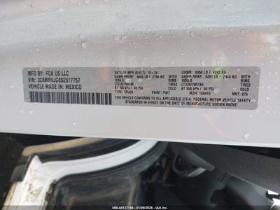 RAM PROMASTER 3500