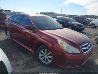 2012 Subaru LEGACY 2.5 2.5I red Lot 111044135733 Vin 4S3BMCA60C3003856