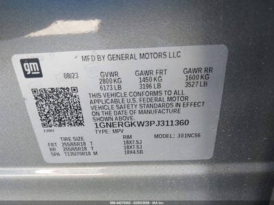 CHEVROLET TRAVERSE
