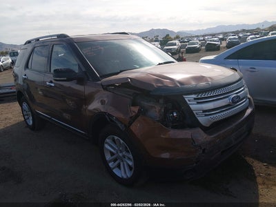 1FMHK8D87CGA65530 2012 Ford Explorer 3.5 Xlt brown