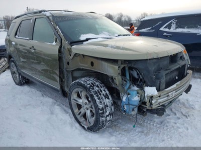 1FMHK8F84CGA14905 2012 Ford Explorer 3.5 Limited green
