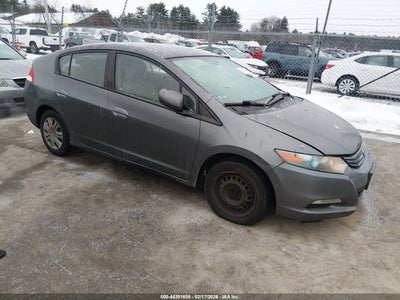 2010 Honda Insight 1.3 Lx grey Lot 111044351658 Vin JHMZE2H57AS028046