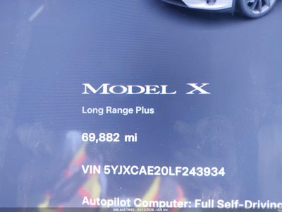 2020 TESLA MODEL X 15