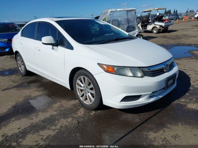 2HGFB2F93CH534312 2012 Honda Civic 1.8 Ex-L white