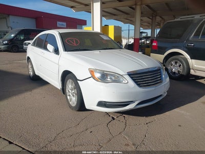 2012 Chrysler 200 2.4 Lx white Lot 111044417401 Vin 1C3CCBAB1CN191861