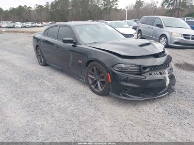 2019 Dodge Charger 6.4 Scat Pack Rwd black Lot 111044443628 Vin 2C3CDXGJ0KH753958