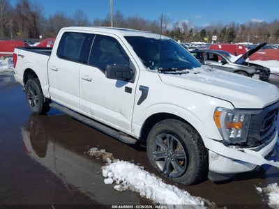 2022 Ford F-150 2.7 Xlt white Lot 111044455005 Vin 1FTEW1EP2NFA76579