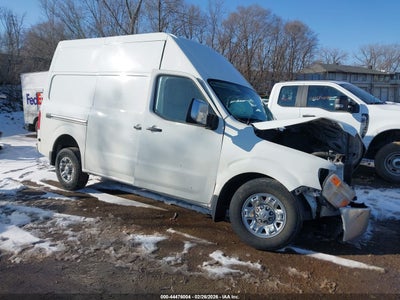 2021 NISSAN NV CARGO NV3500 HD SL HIGH ROOF V8