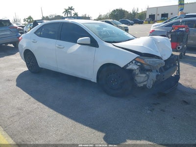 2017 Toyota Corolla 1.8 Le white Lot 111044481863 Vin 2T1BURHE1HC803547