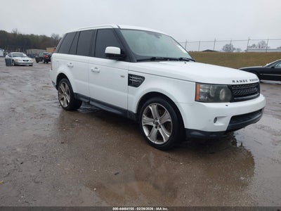 2012 Land rover Range rover sport 5.0 Hse white Lot 111044484155 Vin SALSK2D46CA758783