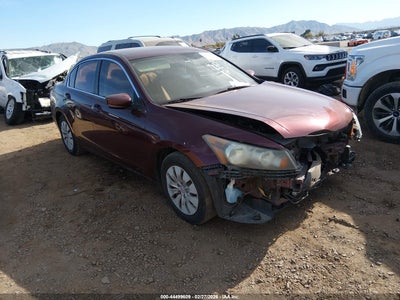 1HGCP2F36CA069734 2012 Honda Accord 2.4 2.4 Lx Red