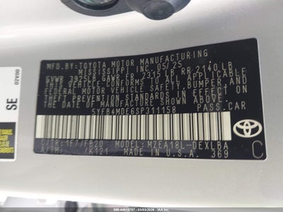 TOYOTA COROLLA