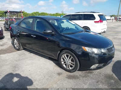 2012 Kia Forte 2.0 Ex black Lot 111044581077 Vin KNAFU4A28C5500174