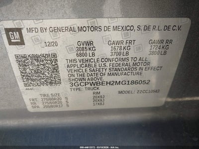 CHEVROLET SILVERADO 1500