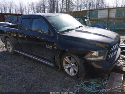 2014 Ram 1500 5.7 Ram Sport black Lot 111044630748 Vin 1C6RR7HT3ES202953
