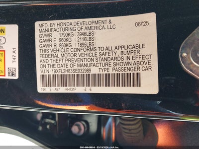 HONDA CIVIC SEDAN
