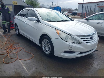 2012 Hyundai Sonata 2.4 Gls white Lot 111044702033 Vin 5NPEB4AC8CH482563