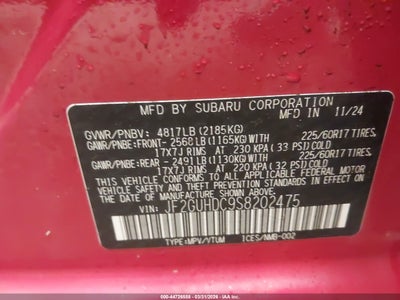 SUBARU CROSSTREK