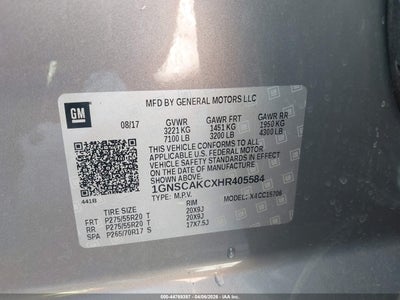 CHEVROLET TAHOE