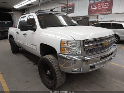 2012 Chevrolet Silverado 5.3 1500 Lt white Lot 111044806720 Vin 3GCPKSE77CG116127