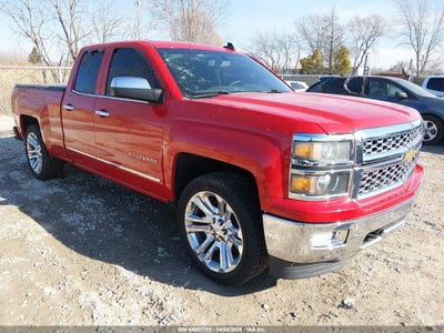 2015 Chevrolet Silverado 5.3 1500 1Lz red Lot 111044807702 Vin 1GCVKSEC3FZ370068