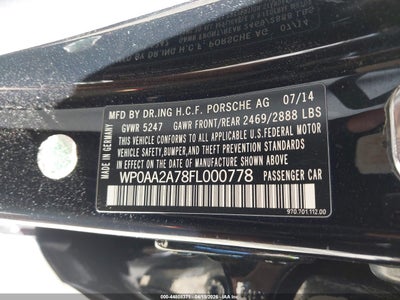 PORSCHE PANAMERA