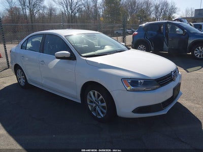2013 Volkswagen Jetta 2.5 2.5L Se white Lot 111044816036 Vin 3VWDP7AJ3DM310110